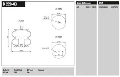 CONNECT D 220-03 Ikı Katlı Koruk Ortadan Rekorlu D220 03 - Ford Cargo HS507907P