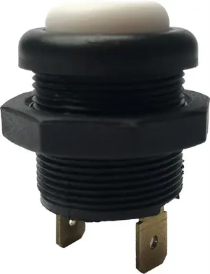 DENGE 10041-T-R Plastık Buton Termınallı Kırmızı 12-24 Vdc / 10a 125-250 Vac / 2a 