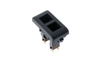 DENGE 10041-W Plastık Buton Beyaz 12-24 Vdc / 10a 125-250 Vac / 2a 