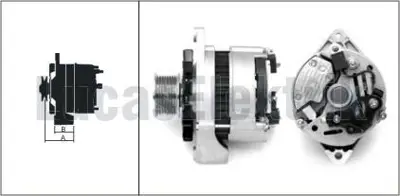 LUCAS 619 201 52 Alternator A127 24v 55a Bmc Prof 822 827 Kamyonet 61920152
