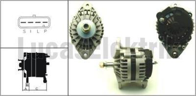 LUCAS LEA0763 Alternator 70a 24v Jcb 434s,436e Kepce 3972735