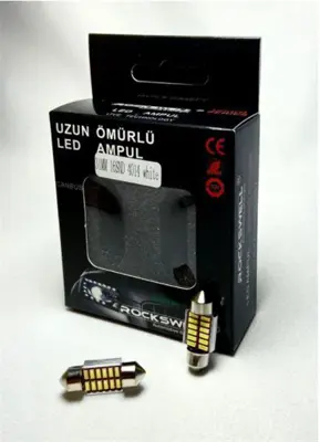 ROCKSWELL M 021 Led Sofıt Japon Tıp 31mm 12 Led Beyaz 12v 