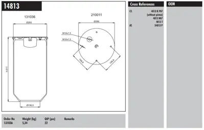CONNECT MD 14813 Metallı Koruk Roll Daf Scanıa 