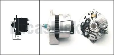LUCAS 619 203 76 Alternator A127 24v 55a Bosch Tıpı 