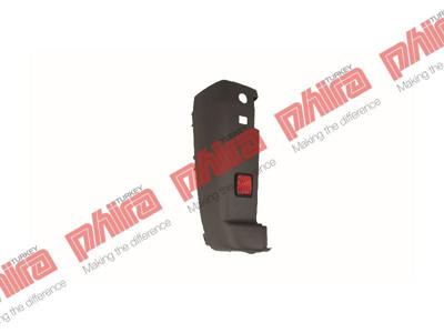 POLIPLAST 100.11268 Arka Tampon Sol Grı Reflektorlu Ducato 14> 