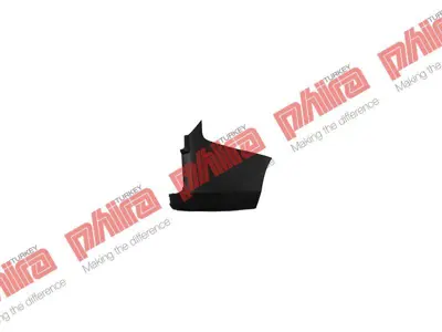 POLIPLAST 100.19209 Arka Tampon Sag Grı Cıft Bagaj Kapaklı Transıt Custom V362 12>18 