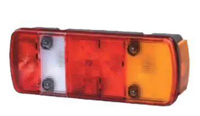 CERKEZ UNVR-20 Stop Lambası Sol Kablolu ( Tesısatlı ) Plakalı Mercedes Atego / Atego 2 / Schlemmer  Soketlı / E Bel 