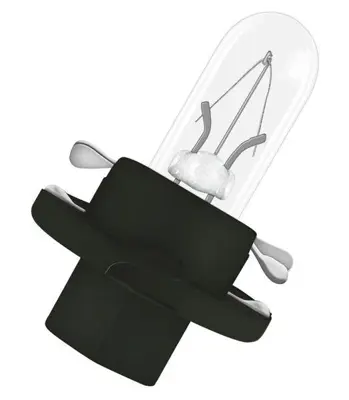 OSRAM 2351 Ampul 12v 1,2w Gosterge Kucuk Plastık Soketlı (Sıyah) 