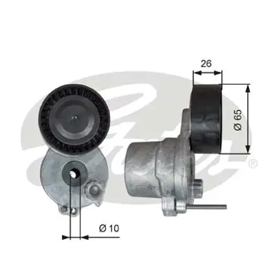 ABA 25757010 Kayış Gergisi Mercedes C-Class-E-Class-Glk-Class 08> 2742000470 2742000670 2742001270 2742001470 2742001670 2742001800 2742004000 A2742000070 A2742000270 A2742000470