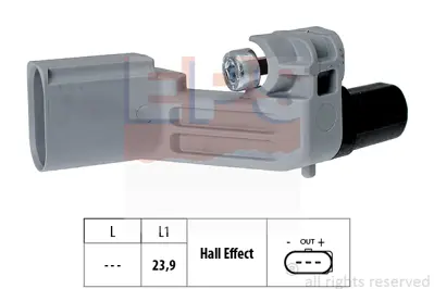ITHAL 045906433A Krank Devir Sensörü Caddy Iıı 1.9tdı (04-10) Golf Vı 2.0tdı (09-13) (Bkd-Cbdb-Bag-Bdj-Bjb-Bjj-Bjk) 045906433A 036906433E 036906433A