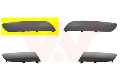 ITHAL 1K0807718BGRU Ön Tampon Sağ Üst Kaplama Jetta 1K0807718BGRU 1K0807718B