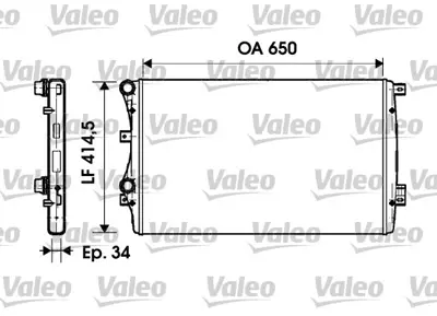 ITHAL MHR 10490 Radyator Su Caddy Octavıa Leon Golf5 Passat 04-10 Caxa-Bmy-Bjb-Bxe-Bkc 1.4tsı-1.9 Tdı Braz Brazıng 1K0121251DN 1K0121253AB 1K0121251CD 1K0121251AT 5K0121253D 1K0121253AA 1K0121253H 1K0121253BB 1K0121253AP 5K0121253F
