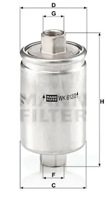 VOLLER 87854 Yakıt Filtresi Dıscovery Iı 2.0 16v, 4.0 V8, Range Rover Iı ESR3117 ESR4065 NTC6936 2C2C4163 2W939155AA C2C4163 CBC1063 CBC7083 NJB6091AA NMD6091AA