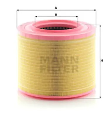 VOLLER VLA 2042 Hava Filtresi Actros Iı Mp2 (930.003-934.241) 03- , Axor I, Axor Iı (Hp 2627) (Pu  Üst Kapak)  40942404 40942504 A0040942404 A0040942504 40948504 180947602 4094204 4094504 A0040948504 A40942404