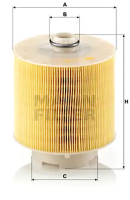 VOLLER VLA 2102 Hava Filtresi A6 2.7, 3.0 Tdı V6 04-11 059133843B