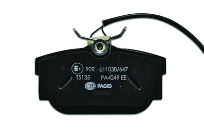 WONGA 22213 Fren Balata Arka - Vw Transporter.T4 2.5 +fs YM2J2M008BA YM212M008BA 1133448 1205697 1345339 7D0698451B 7D0698451F 7M3698451D 7D0698451 7D0698451D