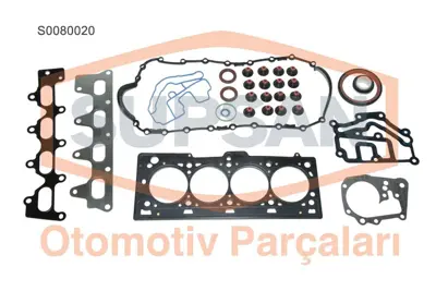 SUPSAN S0080020 Takım Conta Megane 1.4 1.6 16v K4m K4j Tam S0080020 