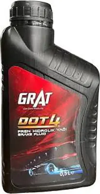 GRAT 600004 Fren Hidroliği Grat - (Dot 4) (500ml) DOT4 HİDROLİK