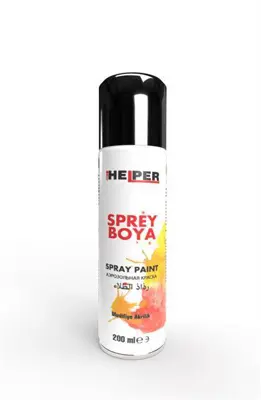 ITHAL HEB191106 Helper Sprey Boya  Ral-9005 Parlak Sıyah  300 Ml HEB191106