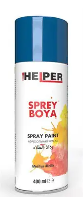ITHAL HLP190896 Helper Sprey Boya Ral-5017 Parlak Mavı   400 Ml HLP190896