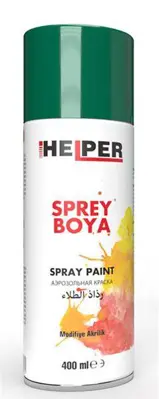 ITHAL HLP190922 Helper Sprey Boya  Ral-6016 Parlak Yesıl   400 Ml HLP190922