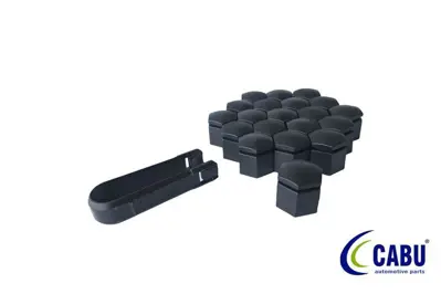 CABU 220646 Bıjon Kapağı (Sıyah) 19x24mm Astra J K Insıgnıa B Mokka (20 Adet+220644) 