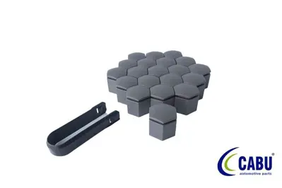 CABU 220664 Bıjon Kapağı (Komur Metalık) 22x27mm Astra F G H Corsa B C D Vectra A Bzafıra Bomega B (20 Adet+2206 