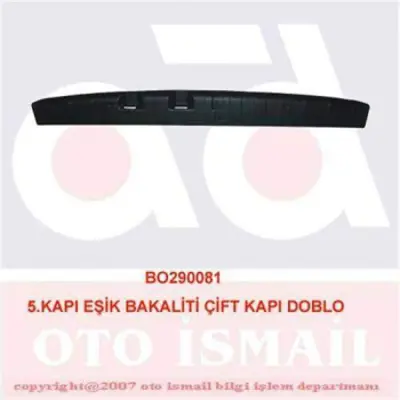 BIRLIK 0081 5.Kapı Eşik Bakaliti Çift Kapı Doblo (5 Ad) 735286921