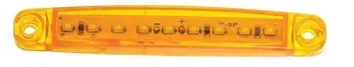 ITHAL EMR53S Seffaf Ym Parmak Lamba 24v 9 Ledlı Sarı 10cm EMR53S