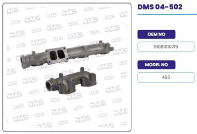 ITHAL 04-509 Egzoz Manıfoldu Takım Man Tga 480 04-509