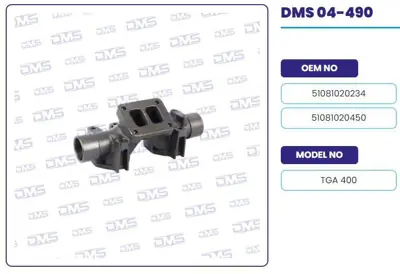 ITHAL 04-520 Egzoz Manıfoldu  Orta Man Tga Euro6 04-520