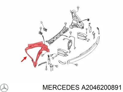 DEGRA 2046200891 Far Yuvası Sağ Glk-Class X204 08>15 2046200891