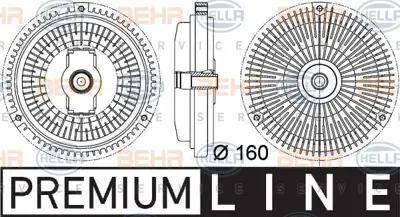 BEHR MAHLE 8MV376757-331 Fan Termıgı (Om606) E-Class W210 96>99 2004923 6062000122 6612003722 6612003922 8MV376757331 A0002004923 A6062000122