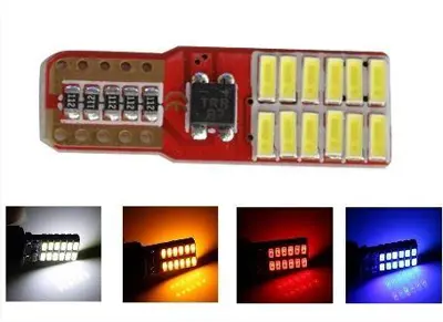 ITHAL LED-37R T10 12v 24 Led Smd Canbus Kırmızı 