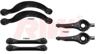 RIW FO8001 Süspansiyon Kit ArkaFord ( Focus I (Daw - Dbw) 10/1998/11/2004 Focus Iıı 04/2011/ - ) Volvo ( C30 10/2006/ -S 40 Iı .01/2004/ - )