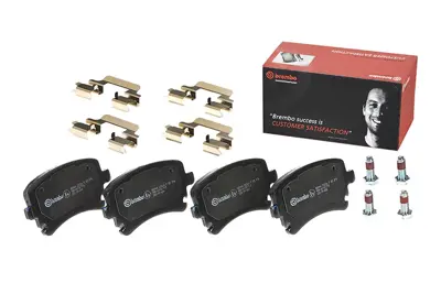 BREMBO P85076 Fren Balatası Vw T5 / T6  Arka  Fişsiz 101441249, 1156962, 1165546, 1165962, 1205697, 1207518, 1223682, 12765397, 12800120, 12802167