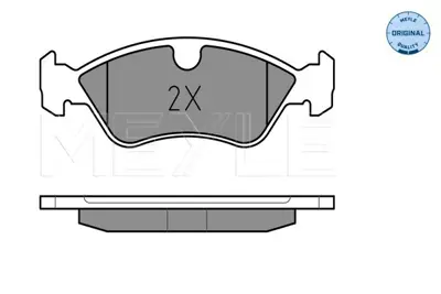 MEYLE 025 218 6217 Fren Balatası Opel Astra F/Vectra A 93>1.8-2.0 Ön 1605911, 93192637, 96281939