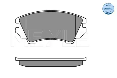 MEYLE 025 244 1219/W Fren Balatası Opel Astra J/Insıgnıa  (17 Jant)  Ön 13237751, 1605434, 95520061