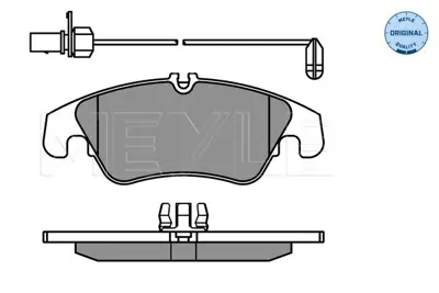 MEYLE 025 247 4319/W Fren Balatası Vw A4,A5,A6 2008> Ön  320x30  345x30 8K0698151C/E