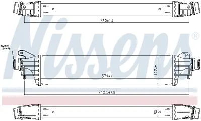 NISSENS 96311 Radyatör Opel Interkol Corsa E  1.3 Cdtı 13472371