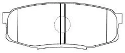 AISIN A2N159 Fren Balatası Land Cruıser 07> Arka 044660C010