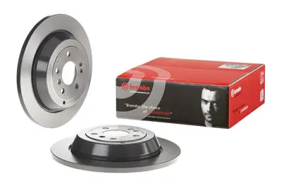 BREMBO 08.R101.11 Fren Diski  164 (Ml) / 251 Arka Tek 1644230512, 1644231212, 1694231212, 92150803, A1644230512, A1644231212, A1694231212, F10501644231212