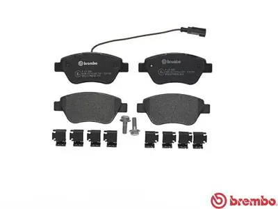 BREMBO P23085 Fren Balatası Fıat Lınea/Doblo/Grande Punto/Bıpper/Fıorıno/Nemo 08>  (Küçük Tip Tek Fişli)  Ön 101580149, 1135167, 1318139, 1415166, 1465166, 1465167, 1479223, 1559697, 1605153, 1605184