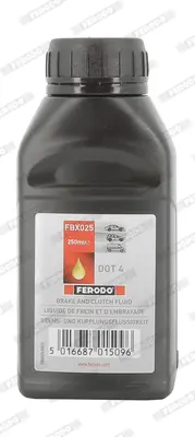 FERODO FBX025 Hidrolik  Dot 4  Sarı  250gr.         Koli : 24 Ad