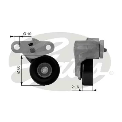 GATES T38159 Gergi Kasnağı Chevrolet 12562065