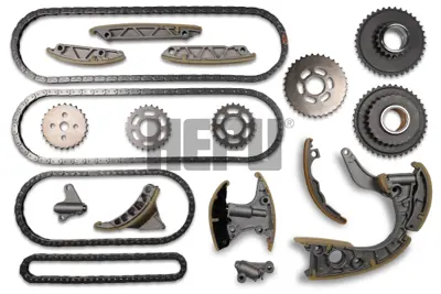HEPU 21-0302 Eksantrik Zincir Seti Vw 3.0 Tdi Touareg,Q7  Casa 059109229K
