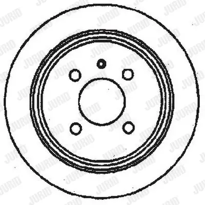 JURID 561132JC Fren Diski E-30 Arka Takım 34211119581