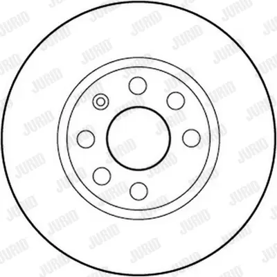 JURID 562196JC Fren Diski Opel Corsa C / Combo C (4 Bijon) 260mm Takım Ön 95526646