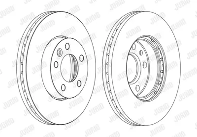 JURID 562234JC-1 Fren Diski Vw T5,T6 Ön     308x29.5   Tek 4E4698451A, 4F0698451C, 4F0698451K, 7E0615301D, 7E0615601D, 7H0615301D, 7H0698151, 7H0698151A, 8E0698451H, G31Y26251
