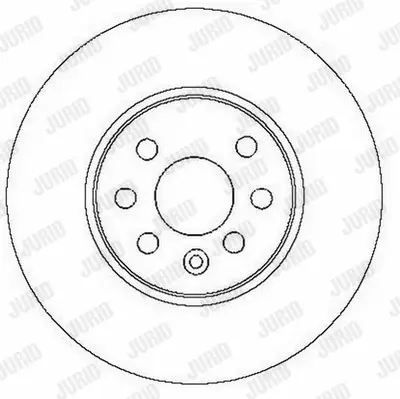 JURID 562278JC Fren Diski Opel Astra H/Combo C (4 Bijon) 280mm Takım Ön 93181113, 95526654